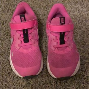Girls Nike size 13 tennis shoes